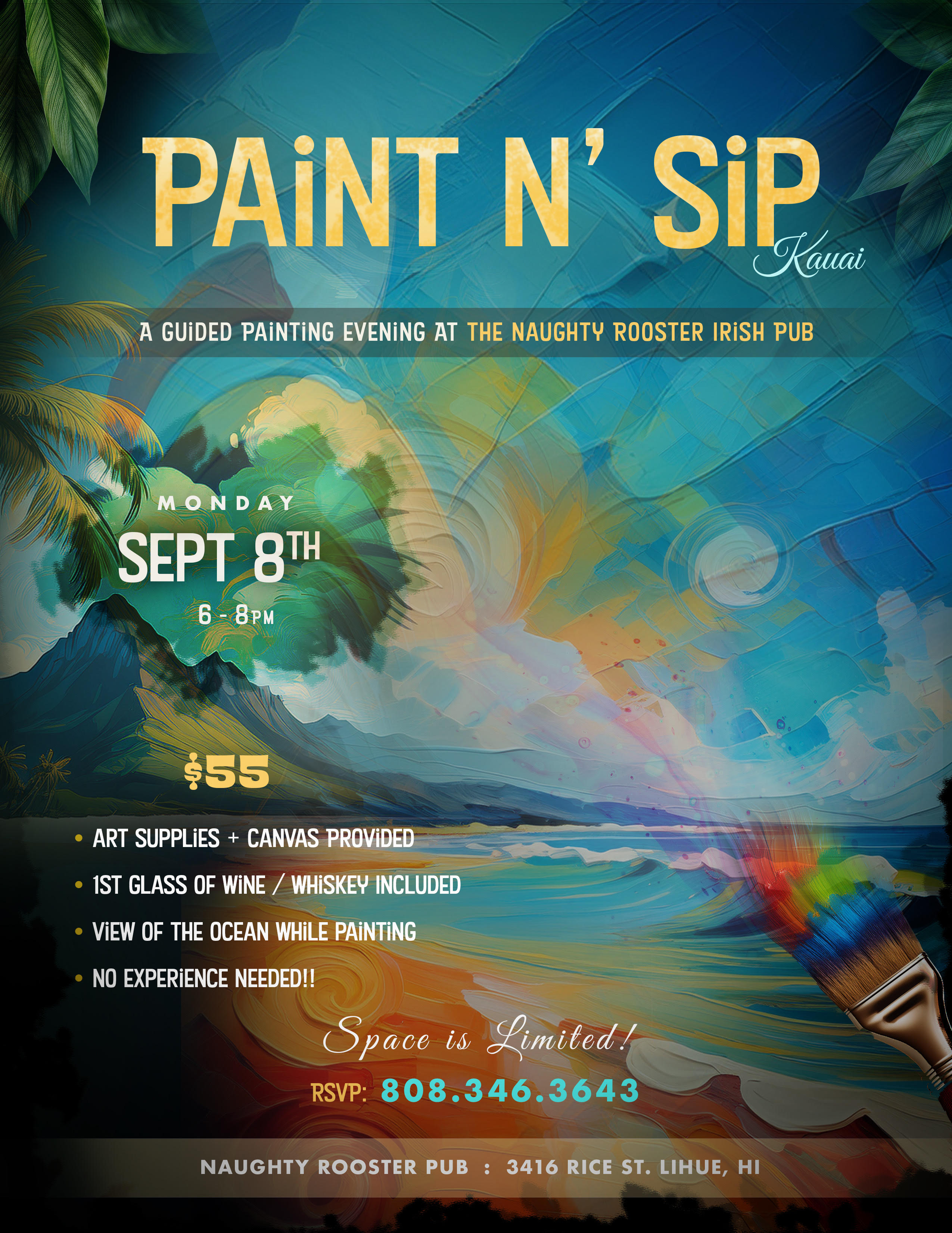 Paint N' Sip Event